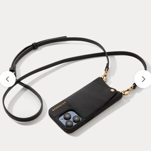 BANDOLIER Emma Phone Case iPhone13 (Black/Gold)